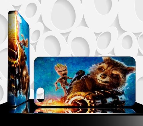 Coque Design Iphone 5S AVENGERS Les Gardiens de la Galaxie - Réf 119