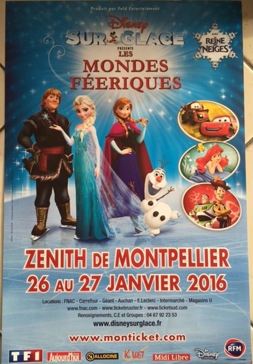 La Reine des Neiges - 40x60 cm - AFFICHE / POSTER