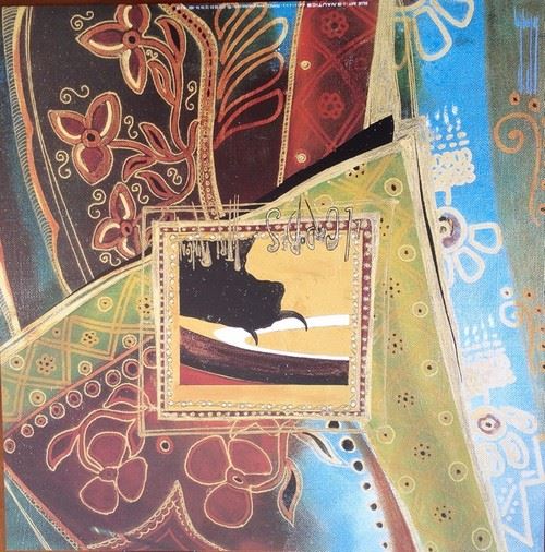 Blue Art - 30x30 cm - AFFICHE / POSTER