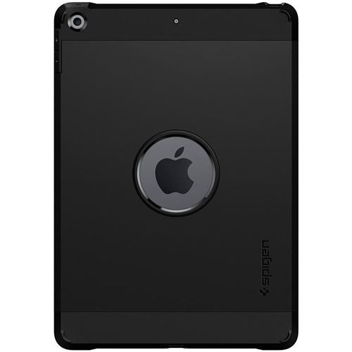 Spigen Tough Armor - Achterzijde behuizing voor tablet - polycarbonaat, thermoplastic polyurethaan (TPU) - zwart - 10.2 - voor Apple 10.2-inch iPad (7de generatie)
