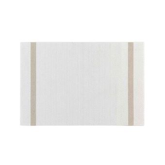 Set de table goldira - blanc et or - 1