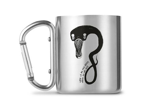 GB Eye mug Où allons-nous ? argent/noir 250 ml