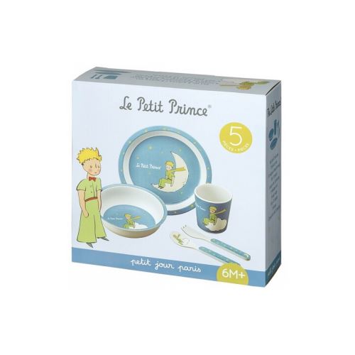 Coffret cadeau 5 pieces bleu le petit prince