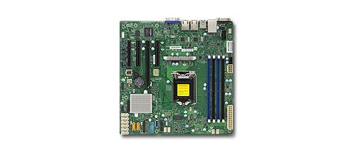 Supermicro X11SSM-F server/workstation motherboard Micro ATX Intel® C236