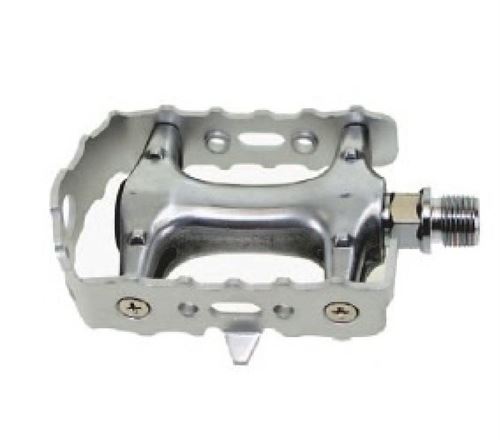 Components Plate-forme Pédale VTT aluminium 9/16 pouces argent ensemble