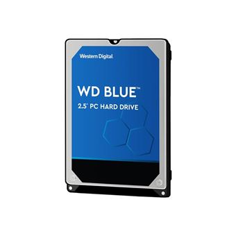 WD Blue WD10SPCX - Disque dur - 1 To - interne - 2.5 - SATA 6Gb/s - 5400  tours/min - mémoire tampon : 16 Mo - Disques durs internes - Achat & prix