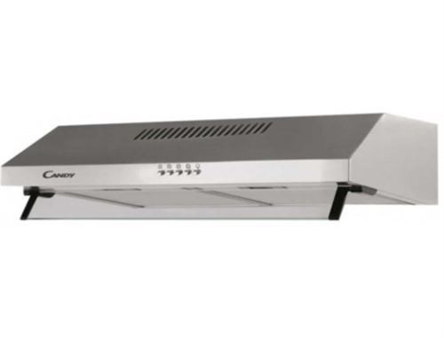Candy CFT63/1X - Hotte - standard - largeur : 60 cm - profondeur : 50 cm - evacuation & recyclage - acier inoxydable
