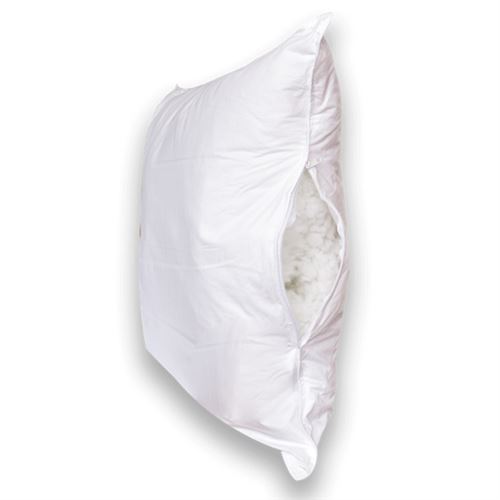 Oreiller Adaptable, 650gr/m², 60x60cm, Enveloppe 100% Coton Percale