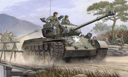 M26a1 Pershing Heavy Tank - 1:35e - Hobby Boss
