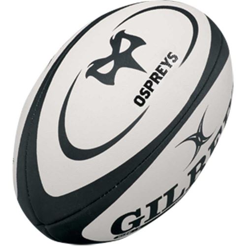 GILBERT Ballon de rugby Replica Ospreys T5