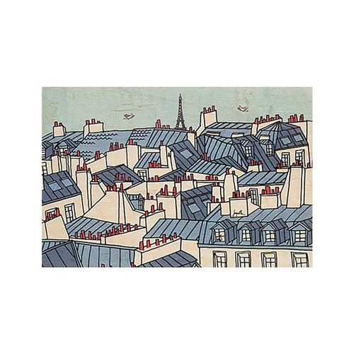 Carte en bois