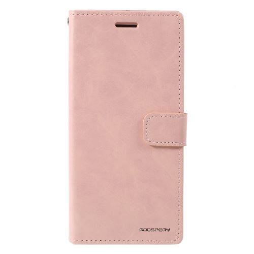 Etui en PU lune bleue rose pour votre Samsung Galaxy J6 Plus