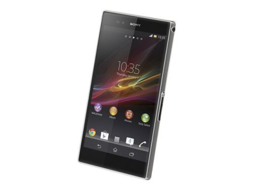 Muvit miniGel - Beschermende bedekking voor mobiele telefoon - mini-gel - transparant - voor Sony XPERIA Z1