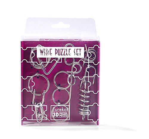 Eureka 3D 473343 Puzzles 3D - Wire Puzzle