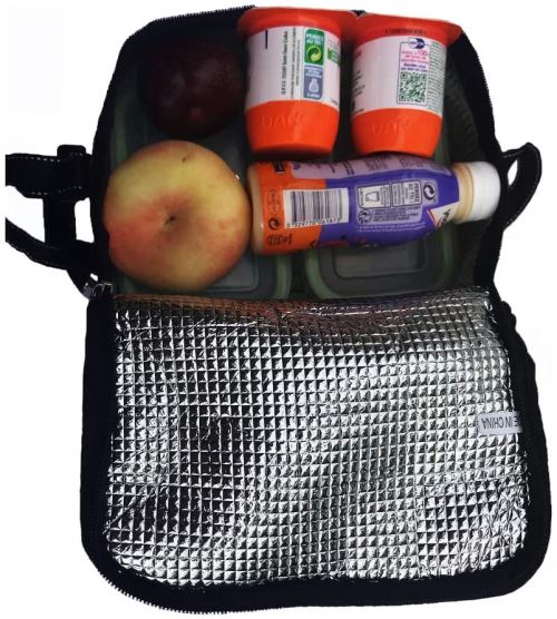NOVAGO Sac Repas Déjeuner glacière Isotherme Imperméable Pliable Lunch Bag  ( Noir ) - Sac de plage - Achat & prix