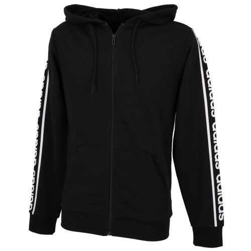 Vestes sweats zippés capuche Adidas C90 black fz cap Noir taille : M réf : 18886
