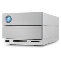 Double disque dur professionnel RAID LaCie 2big Dock Thunderbolt 3 Enterprise 12 To Blanc