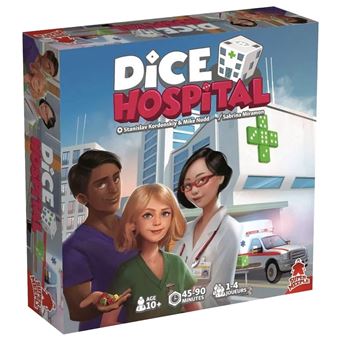 Jeu de base Super Meeple Dice Hospital