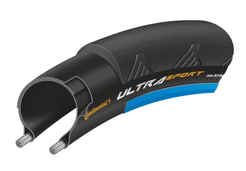 Continental pneu Ultra Sport 2 28 x 1,00 (25-622) noir/bleu