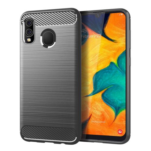 Etui Coque de protection durable souple pour Samsung Galaxy A30 - Gris