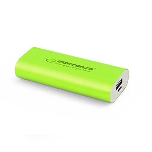 Esperanza emp105g Hardon – Power Banks (USB, Green, Universal, micro-uSB)