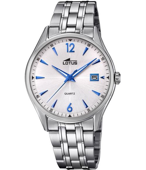 Lotus Montre Homme 18375-1 Bleu, Argent