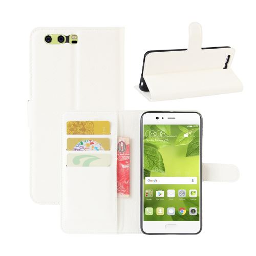 Etui Housse Portefeuille Pour Huawei P Smart - Blanc