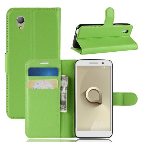 Etui en PU vert pour votre Vodafone Smart E9
