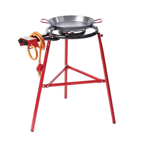 Poêle à paella valence 36 cm en acier poli - Garcima - Argent - Acier