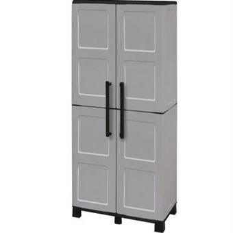 Sogenex Armoire De Rangement Haute En Resine 3 Tablettes Avec