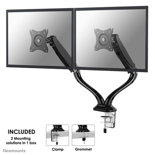 Newstar Bureaubevestiging voor Dual Monitor 27