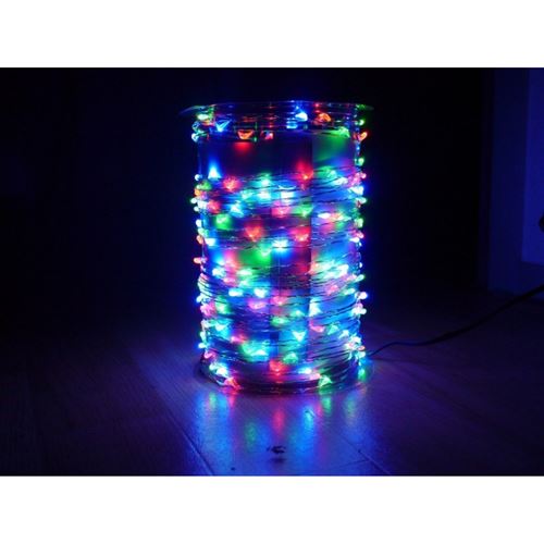 Guirlande copper 200 LED multicolores
