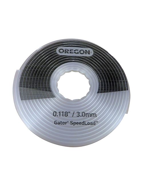 Oregon 24–518–03 3.0 mm x 5.52 m Grande Gator Speedload Coupe-bordures de remplacement de disque, blanc, 24-518-10