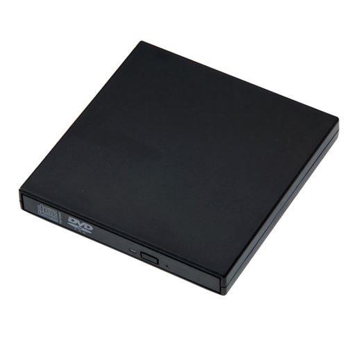 USB 2.0 Lecteur DVD externe CD transfert de données à grande vitesse 24X DVD ± RW DVD-ROM Graveur