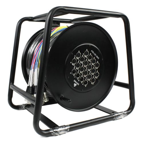 Devine SND-30-16-4 Stagesnake enrouleur de câbles XLR 16 paires 30 m