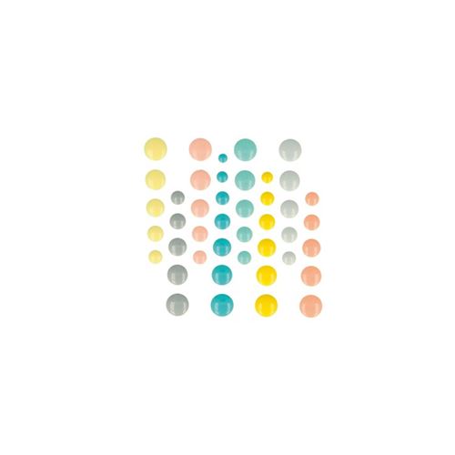 64 pastilles autocollantes en émail Scandisweet - Artemio