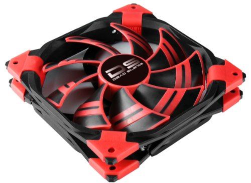 Refroidissement par ventilateur AeroCool pour PC, DS 140 mm (rouge)