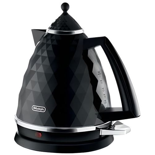 Bouilloire - Delonghi - Kbj2001.Bk - 1,7L - 2000W - Noir - Filtre Anticalcaire
