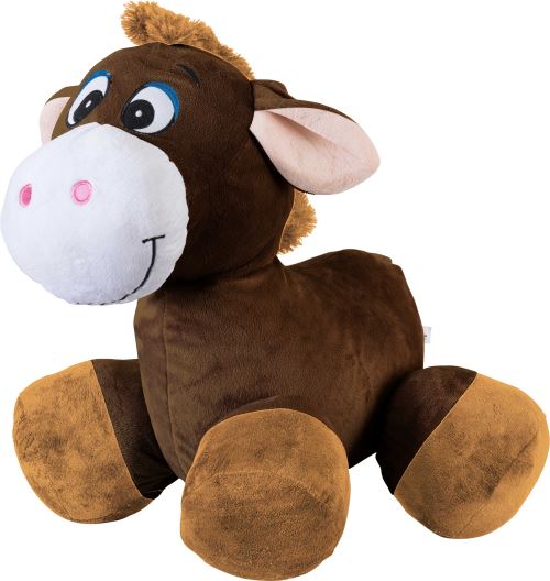 Peluche chevauchable Cheval de 45cm