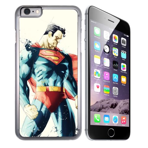 Coque pour iPhone 6 Plus et iPhone 6S Plus superman paintart