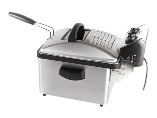 Rommelsbacher FRP 2135/E - Friteuse - 2.1 kWatt - acier inoxydable 