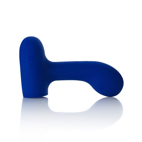 OOH BY JE JOUE Mini Butt Plug N°8 - Plug Anal en Silicone Doux & Hypoallergénique, Sextoy Compatible avec les Moteurs Je Joue, Bleu