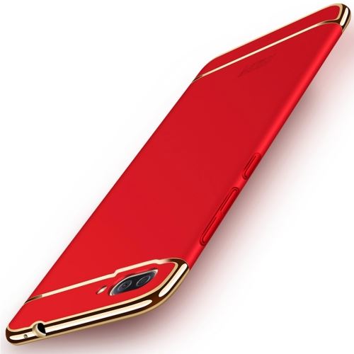 Asus ZenFone 4 Max (ZC554KL) Coque Protection Plastique Effet Métal Brillante Rouge ALS51205