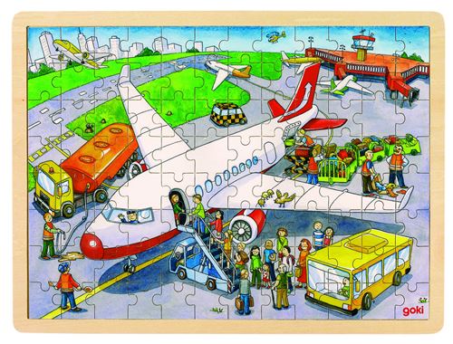 Goki Puzzle: l'aéroport le 96-Piece
