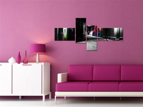 Tableau toile déco moderne PEINTURE URBAINE - Achat & prix | fnac