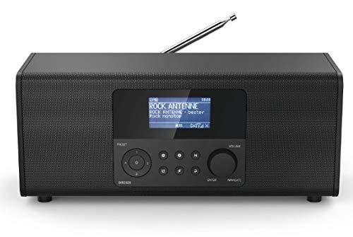 Hama DIR3020 Internet Analogique et numérique Noir Radio Portable - Radios Portables (Internet, Analogique et numérique, Dab,Dab+,FM, 87,5-108 MHz,