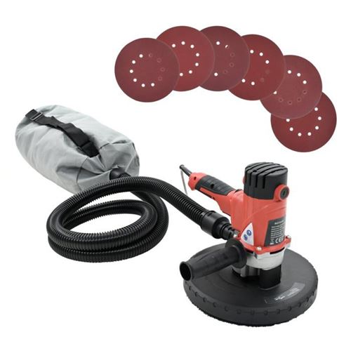 Ponceuse à plâtre VidaXL avec aspirateur 1200W - Image 4