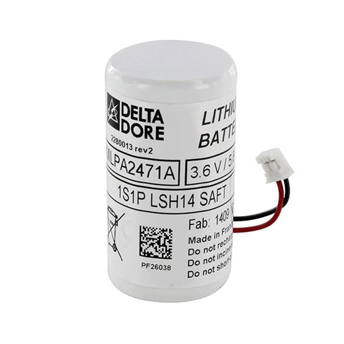 Delta Dore - Batterie pour Détecteur de Mouvement Vidéo DMBV Tyxal+ - 10 ans - Image 3