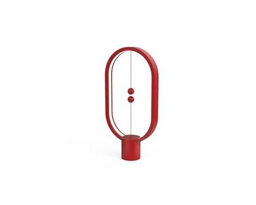 Lampe Heng Balance LED USB avec interrupteur magnétique rouge
