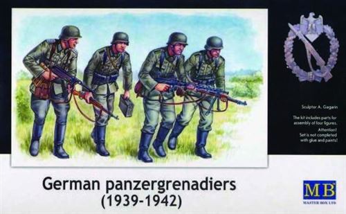 Deutsche Panzergrenadiere 1939-42 - 1:35e - Master Box Ltd.